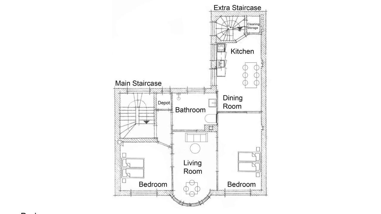 Super Central 2Br Apartment In Old Town โคเปนเฮเกน ภายนอก รูปภาพ